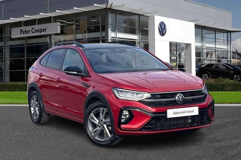 Kings red Used 2023 VW Taigo R-line SUV | £22,699 (Fair price) - Image 1/4