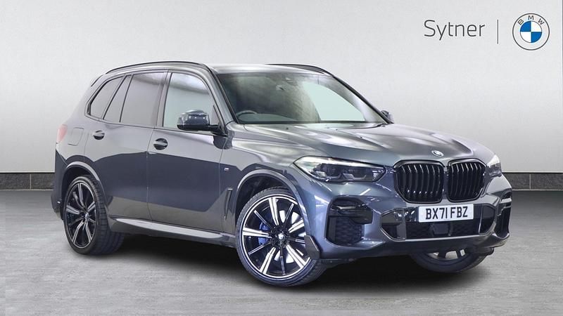 Grey Used 2021 BMW X5 M Sport SUV | £45,000 (Fair price) - Image 1/4