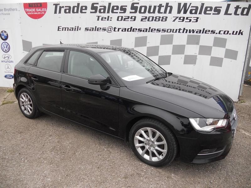 Used Audi A3 110 HP (80 kW) 2014 Black Hatchback