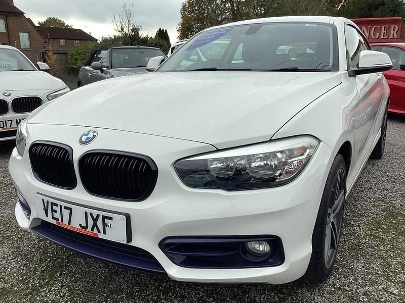 White Used 2017 BMW 118 Sport Line Hatchback | £8,499 (Super price) - Image 1/4