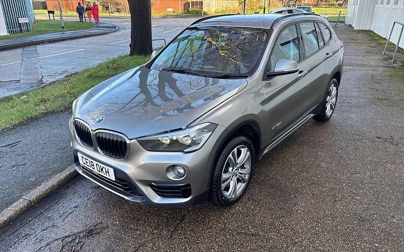 Used BMW X1 Sport Line 190 HP (139 kW) 2018 Silver SUV