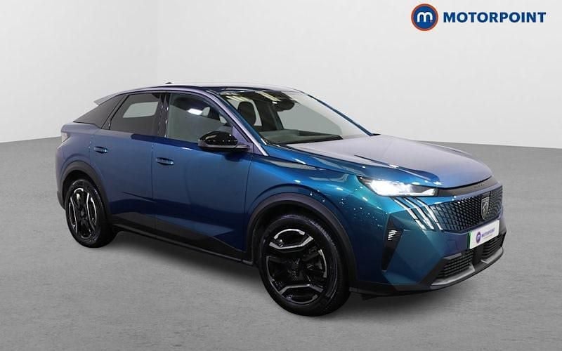Blue Used 2025 Peugeot e-3008 Allure SUV | £25,449 - Image 1/4