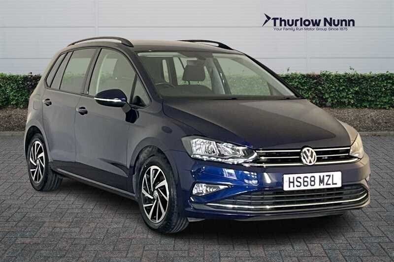 Blue Used 2019 VW Golf Sportsvan Match MPV | £11,990 (Fair price) - Image 1/4