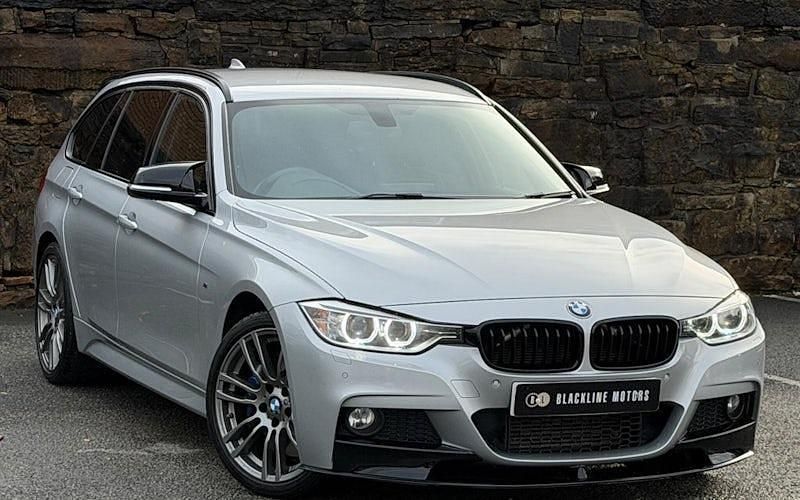 Silver Used 2014 BMW 330 M Sport Estate | £11,795 (Fair price) - Image 1/4