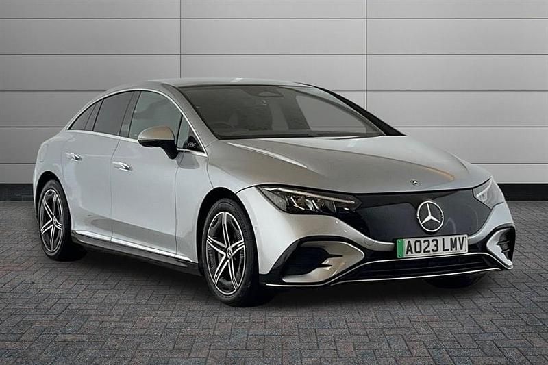Silver Used 2023 Mercedes EQE300 AMG line Sedan | £35,390 (Fair price) - Image 1/4