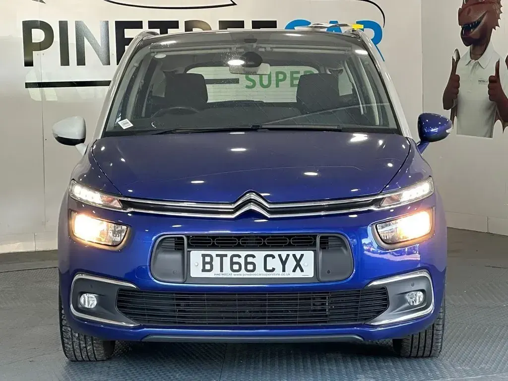 Usado Citroën Grand C4 Picasso Feel 120 HP (88 kW) 2016 Azul Monovolume