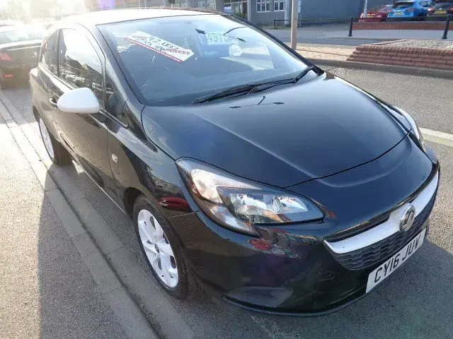 Używany Vauxhall Corsa 75 KM (55 kW) 2016 Czarny Hatchback