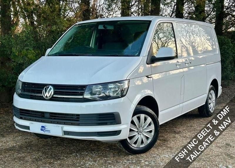 Used VW T6 Trendline 150 HP (110 kW) 2017 White Van