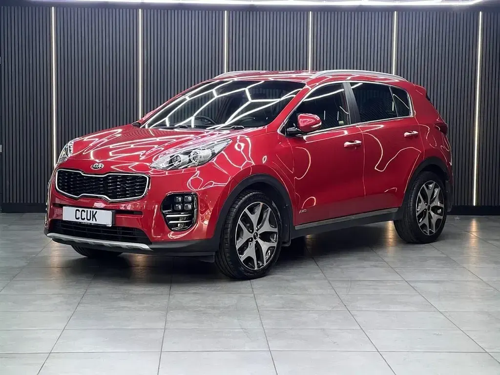 Used Kia Sportage GT-Line 134 HP (98 kW) 2018 Red SUV