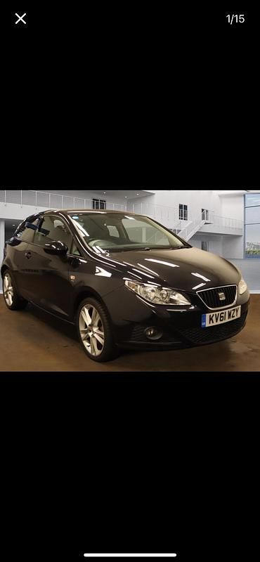 Black Used 2011 Seat Ibiza Hatchback | £3,499 (Good price) - Image 1/4