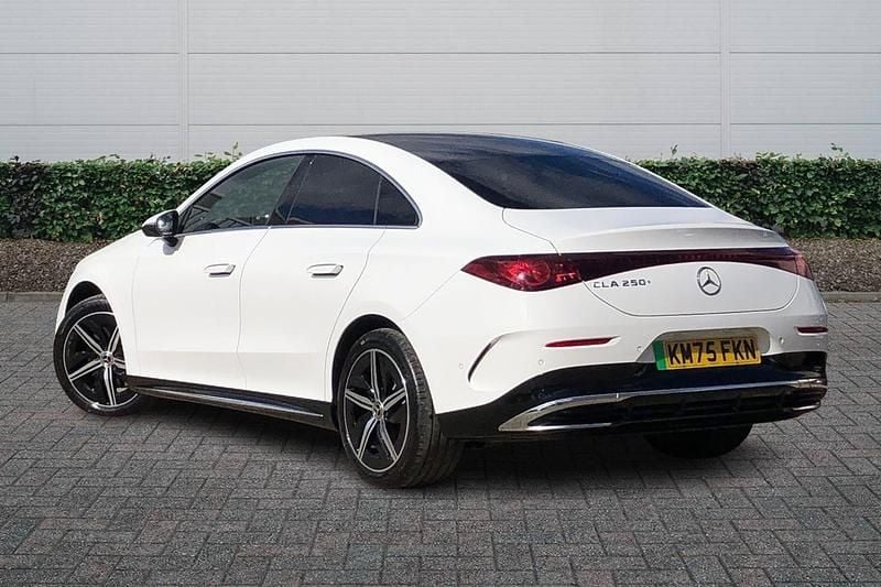 Used Mercedes CLA 250+ AMG line 200 kW (272 HP) 2025 White Sedan