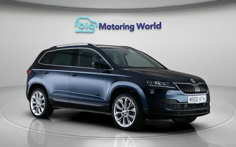 Used Skoda Karoq SE L 150 HP (110 kW) 2020 Blue SUV