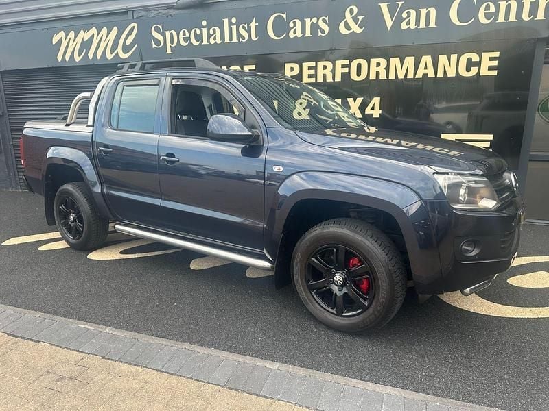 Blue Used 2013 VW Amarok Trendline Pickup | £8,999 (Fair price) - Image 1/4