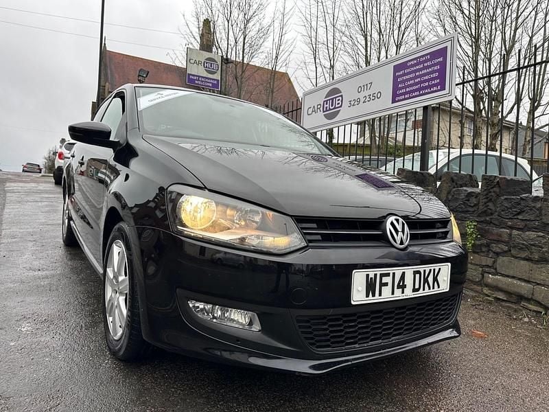 Used VW Polo Edition 70 HP (51 kW) 2014 Black Hatchback