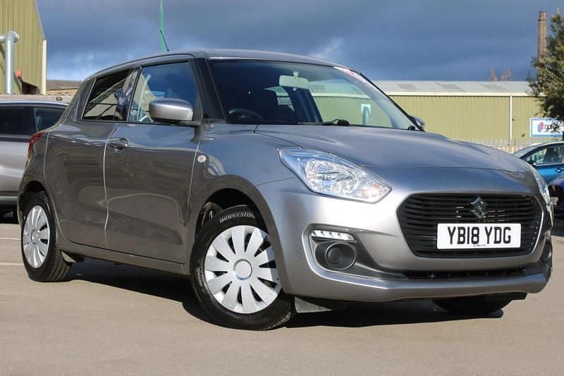 Silver Used 2018 Suzuki Swift SZ3 Hatchback | £7,250 (Fair price) - Image 1/4