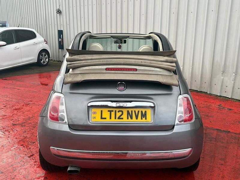 Used Fiat 500C Lounge 2012 Grey Cabriolet