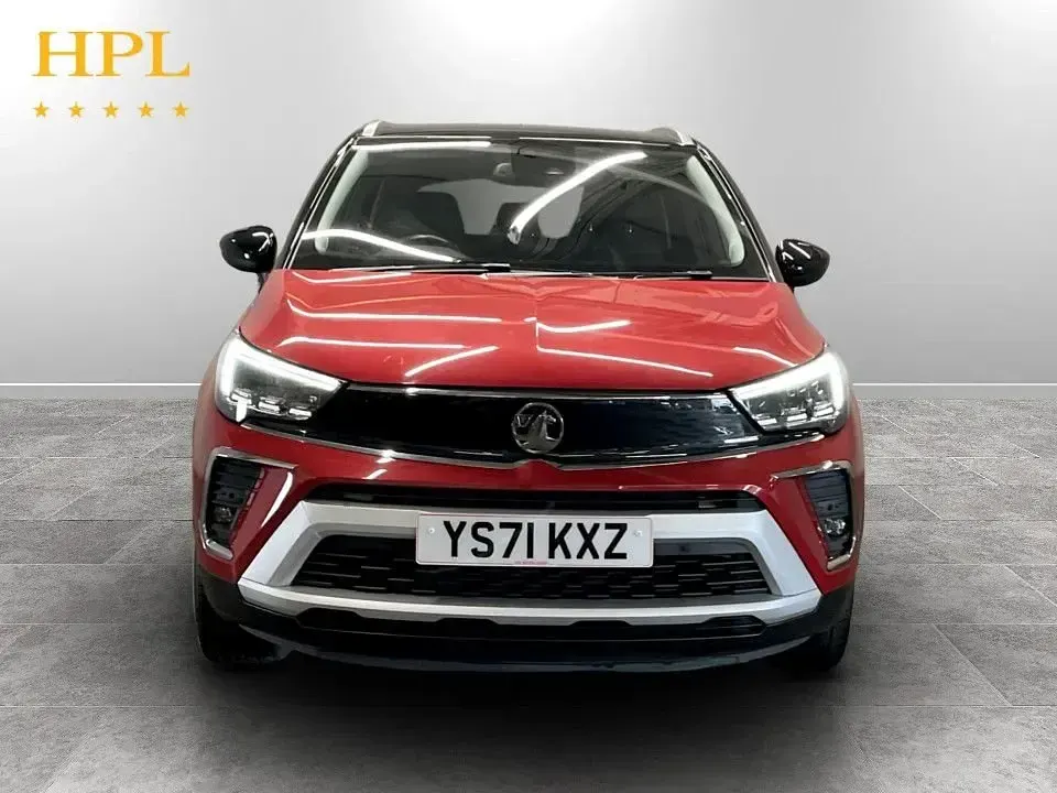 Used Vauxhall Crossland Ultimate 130 HP (95 kW) 2022 Red SUV