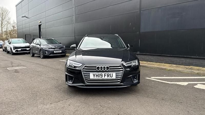 Used Audi A4 S-Line 245 HP (180 kW) 2019 Black Estate