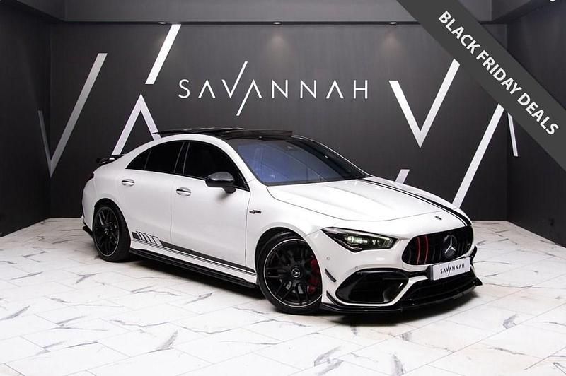 White Used 2021 Mercedes CLA45 AMG AMG Coupe | £43,990 (Fair price) - Image 1/4