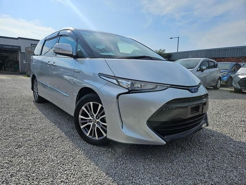 Used Toyota Estima Hybrid 2019 Silver MPV