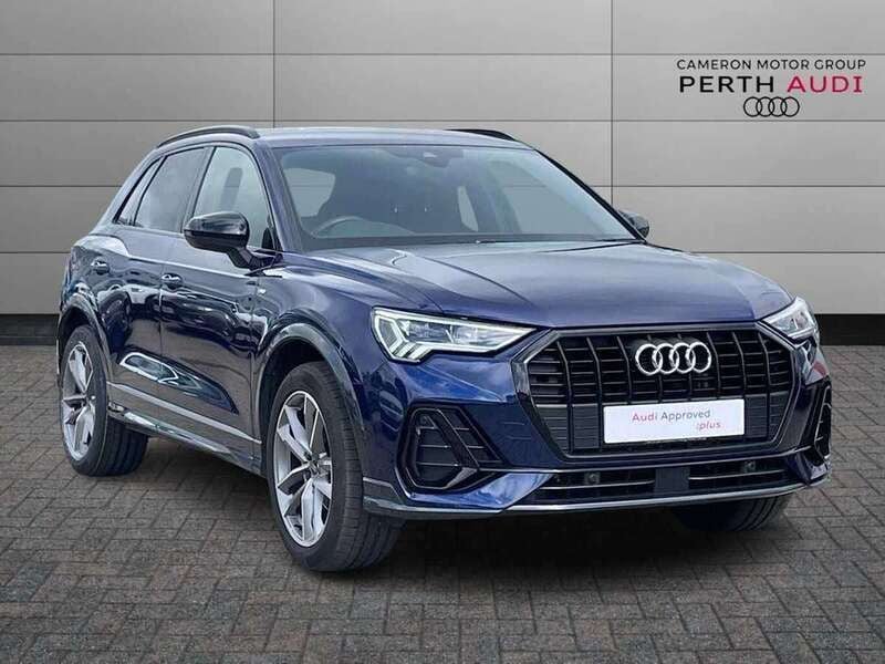 Blue Used 2022 Audi Q3 Black Edition SUV | £28,995 (Fair price) - Image 1/4