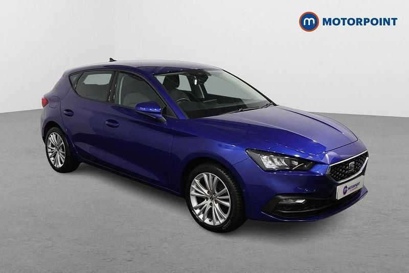 Used Seat Leon SE Dynamic 2020 Blue Hatchback