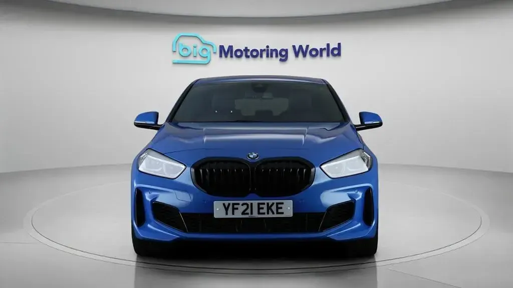 Used BMW 128 265 HP (194 kW) 2021 Blue Hatchback
