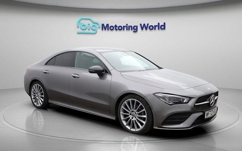 Used Mercedes CLA180 AMG line 136 HP (100 kW) 2022 Grey Sedan
