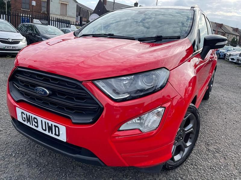 Red Used 2019 Ford Ecosport ST-Line SUV | £10,495 (Good price) - Image 1/4