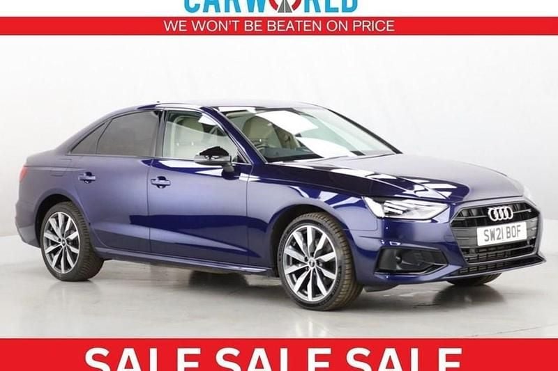 Blue Used 2021 Audi A4 Sport Sedan | £14,800 (Fair price) - Image 1/1