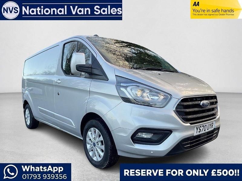 Used Ford Transit Custom Limited 130 HP (95 kW) 2020 Silver Van