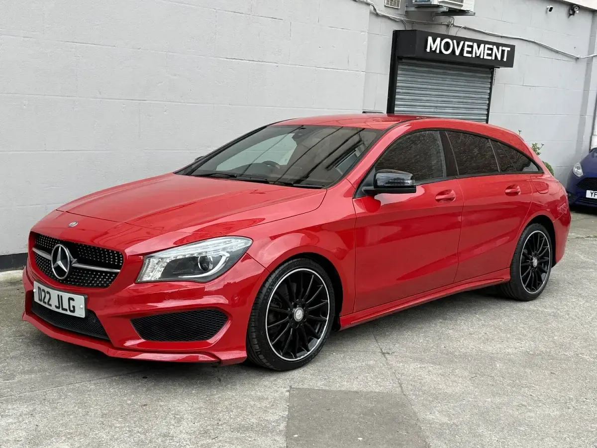 Used Mercedes CLA220 AMG 177 HP (130 kW) 2016 Red Coupe