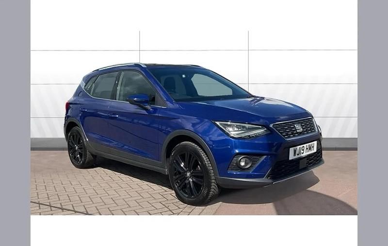 Used Seat Arona XCELLENCE 116 HP (85 kW) 2019 Blue SUV