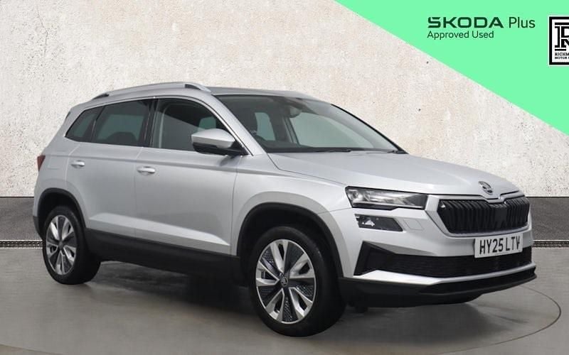 Silver Used 2025 Skoda Karoq SE L SUV | £25,746 (Fair price) - Image 1/3