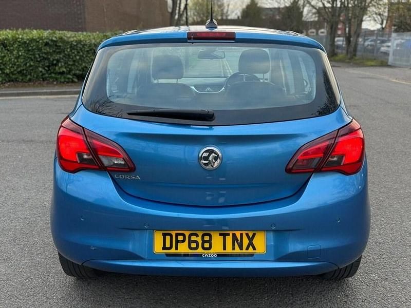 Used Vauxhall Corsa 90 HP (66 kW) 2018 Blue Hatchback