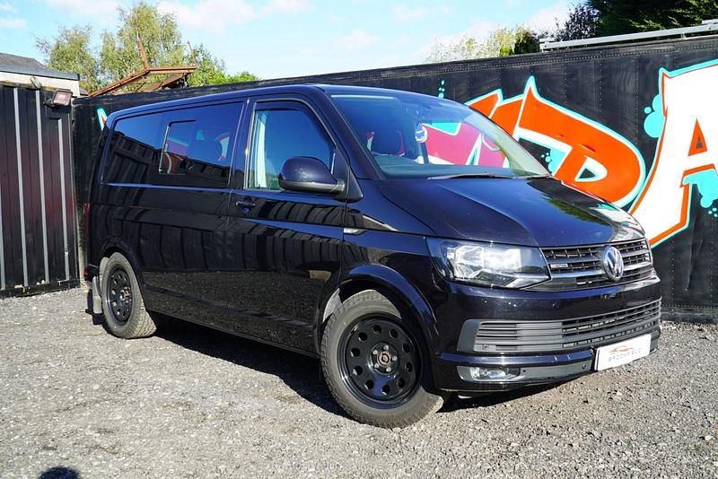 Black Used 2016 VW T6 Highline Van | £20,995 (A bit pricey) - Image 1/4