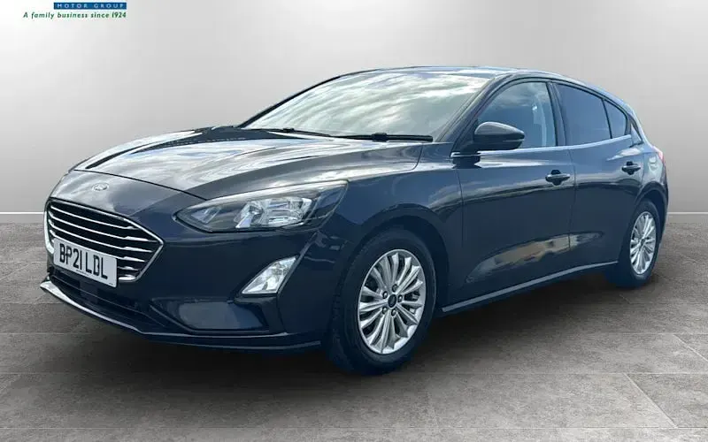 Usado Ford Focus Titanium 125 HP (91 kW) 2021 Azul Citadino