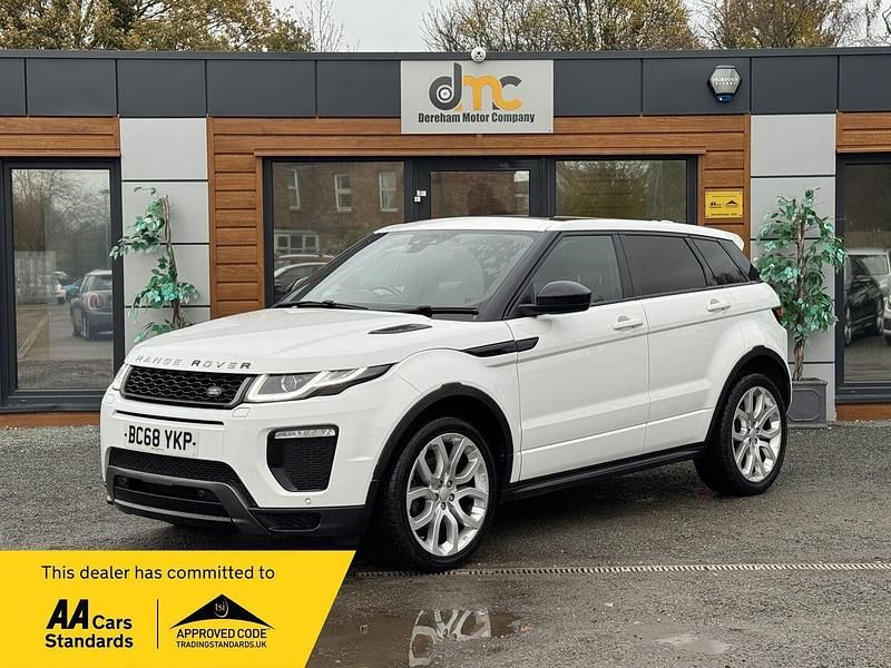White Used 2019 Land Rover Range Rover evoque HSE Dynamic Estate | £15,999 (Super price) - Image 1/2
