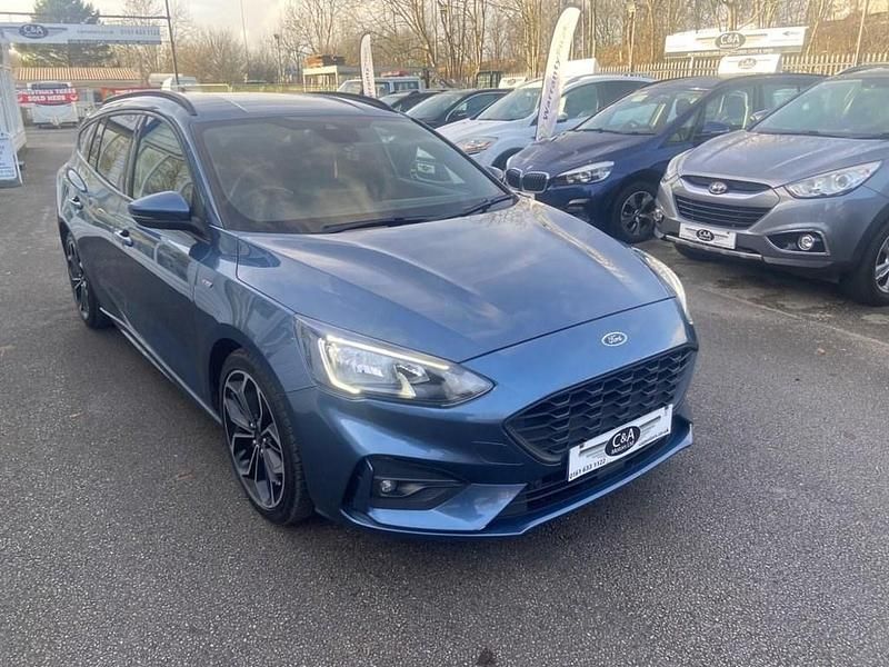 Used Ford Focus ST-Line X 120 HP (88 kW) 2019 Blue Estate