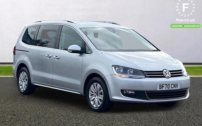 Silver Used 2020 VW Sharan SE MPV | £19,899 (Fair price) - Image 1/4