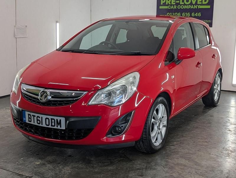 Red Used 2012 Vauxhall Corsa Hatchback | £4,250 (Super price) - Image 1/3
