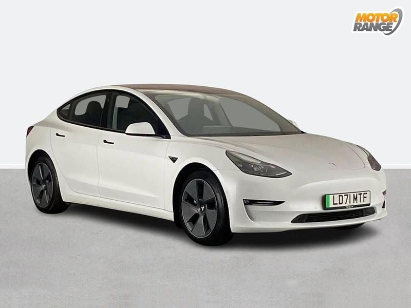 White Used 2021 Tesla Model 3 Long Range AWD Sedan | £19,295 (Fair price) - Image 1/4