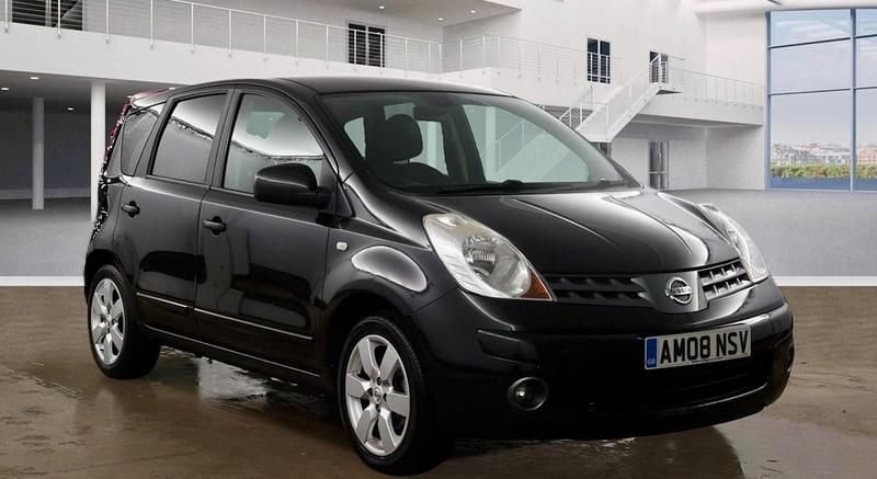 Black Used 2008 Nissan Note Tekna MPV | £3,350 (Fair price) - Image 1/4