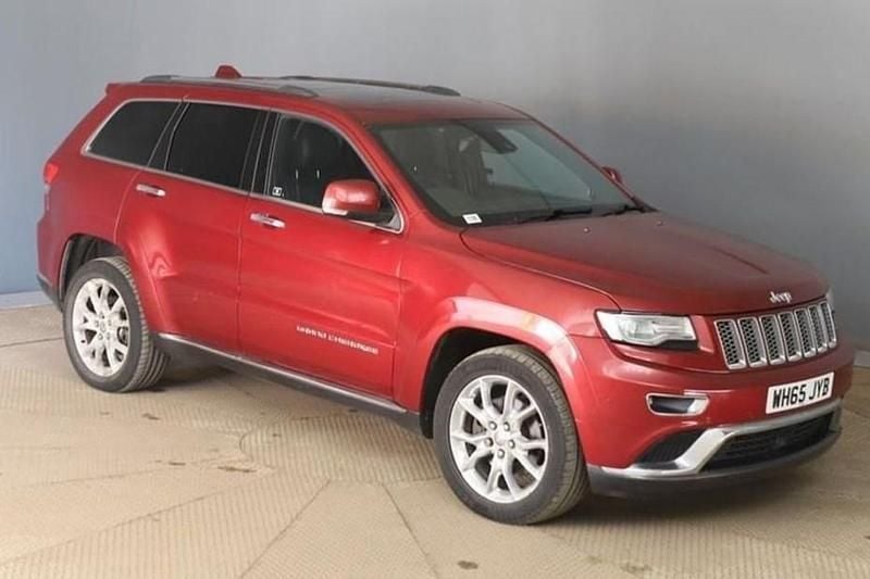 Red Used 2016 Jeep Grand Cherokee Summit SUV | £14,250 (Good price) - Image 1/1
