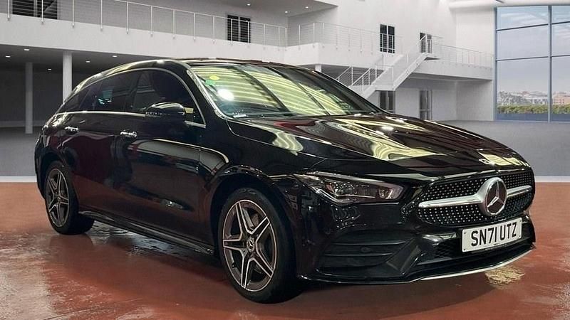 Black Used 2021 Mercedes CLA250 Shooting Brake AMG line Estate | £16,699 - Image 1/4