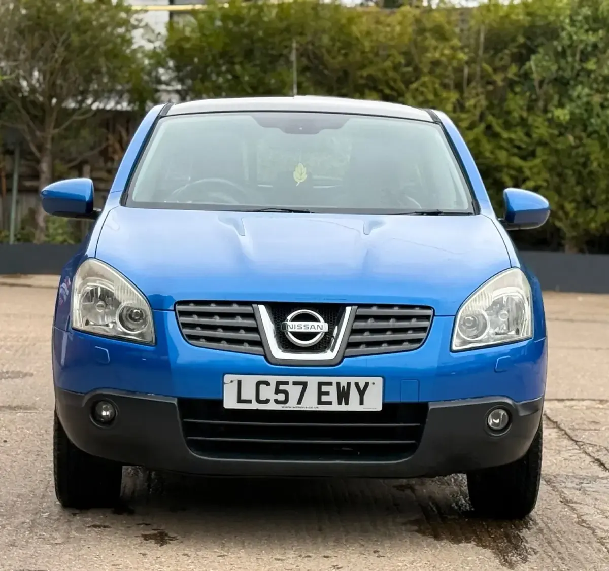 Used Nissan Qashqai Tekna 114 HP (83 kW) 2007 Blue SUV