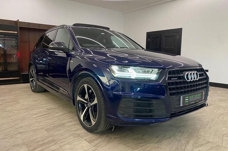 Blue Used 2018 Audi Q7 Black Edition SUV | £27,490 (Super price) - Image 1/1
