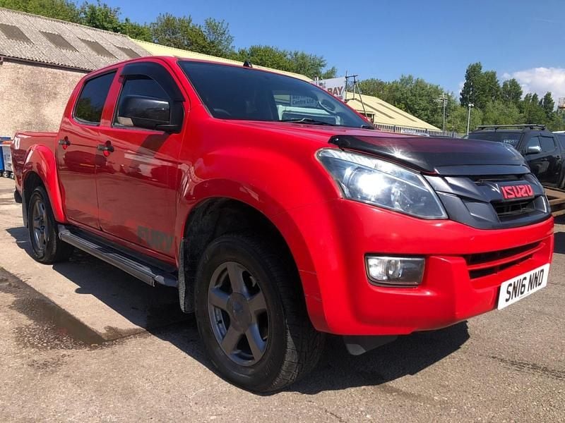 Red Used 2016 Isuzu D-Max Pickup | £8,250 (Good price) - Image 1/4
