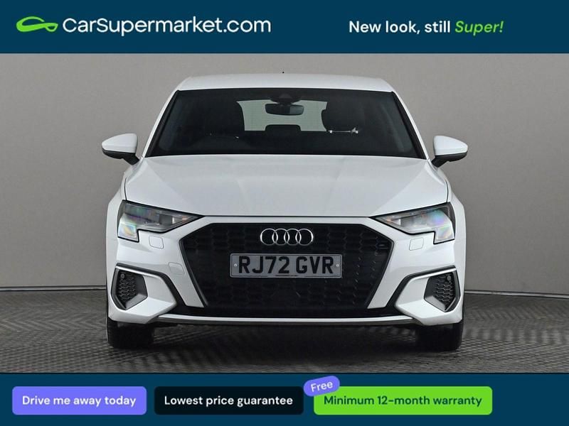 Used Audi A3 Advanced 110 HP (80 kW) 2023 White Sedan