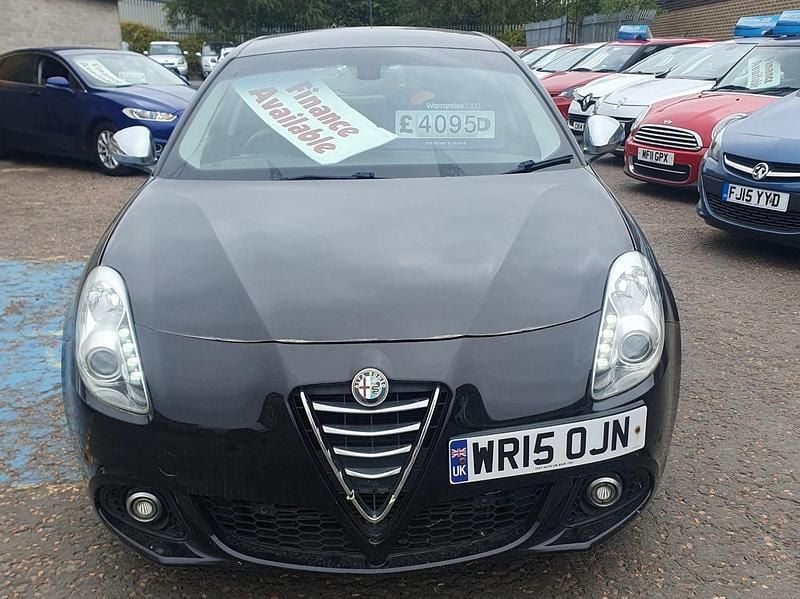 Black Used 2015 Alfa Romeo Giulietta Business Hatchback | £3,595 (Expensive) - Image 1/4
